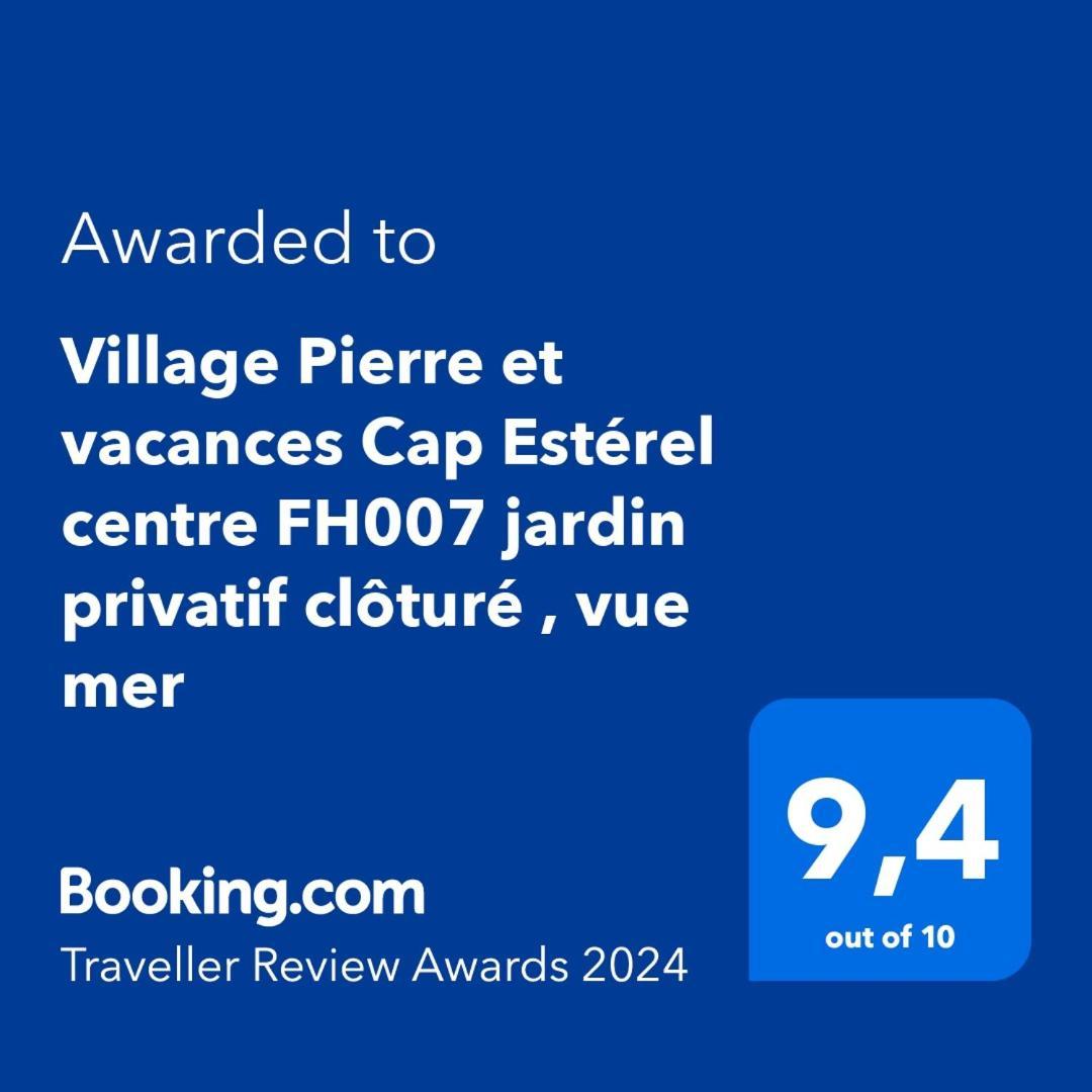 T2 En Rez De Jardin Privatif Cloture , Cap Esterel Pierre Et Vacances ,Piscine Chauffee Des Le 05 Avril Au 02 Novembre Saint-Raphaël 外观 照片