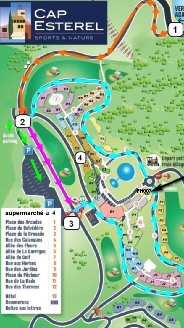 T2 En Rez De Jardin Privatif Cloture , Cap Esterel Pierre Et Vacances ,Piscine Chauffee Des Le 05 Avril Au 02 Novembre Saint-Raphaël 外观 照片
