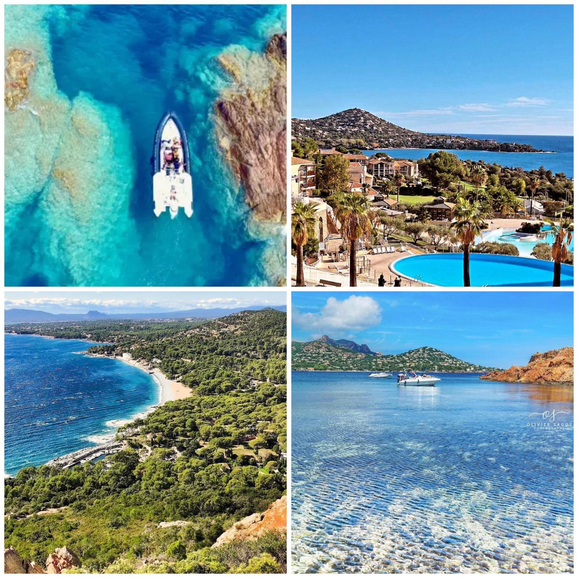 T2 En Rez De Jardin Privatif Cloture , Cap Esterel Pierre Et Vacances ,Piscine Chauffee Des Le 05 Avril Au 02 Novembre Saint-Raphaël 外观 照片