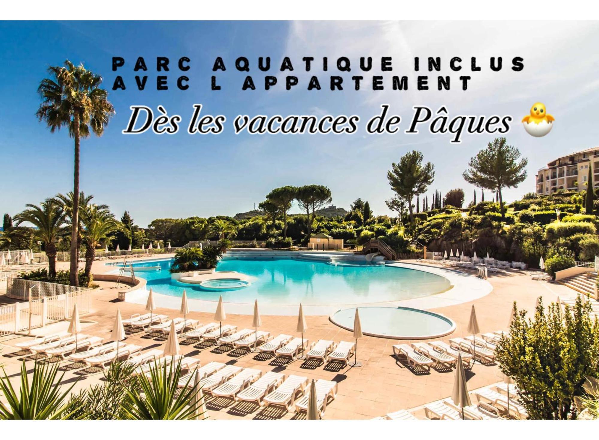 T2 En Rez De Jardin Privatif Cloture , Cap Esterel Pierre Et Vacances ,Piscine Chauffee Des Le 05 Avril Au 02 Novembre Saint-Raphaël 外观 照片