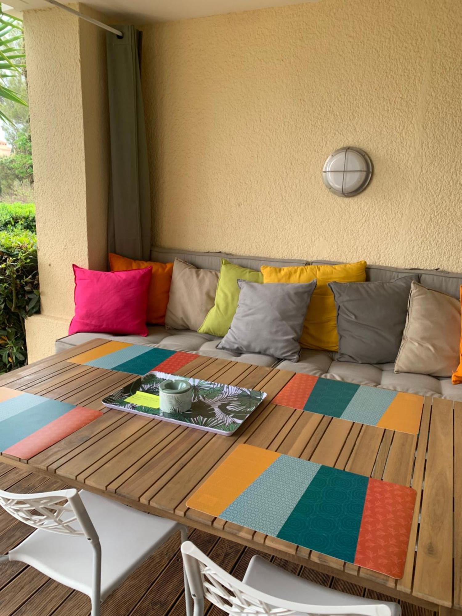 T2 En Rez De Jardin Privatif Cloture , Cap Esterel Pierre Et Vacances ,Piscine Chauffee Des Le 05 Avril Au 02 Novembre Saint-Raphaël 外观 照片